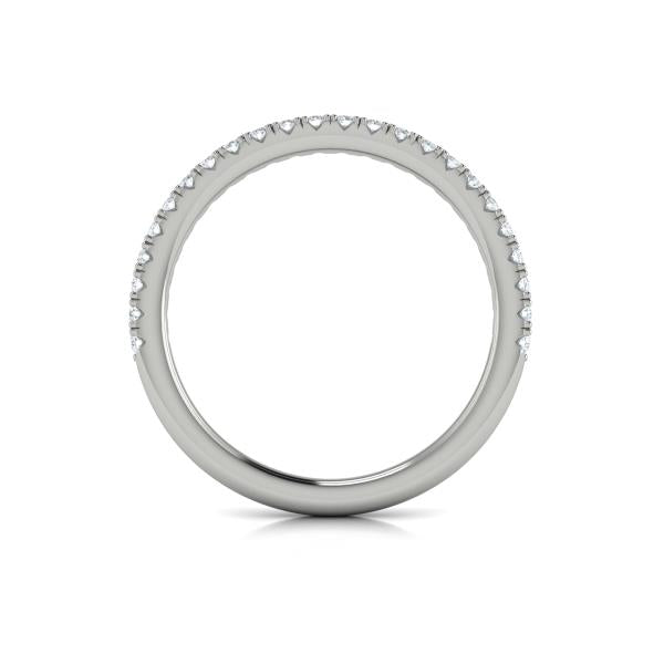 Matching Bands Wedding Band in Platinum by Vlora Bridal