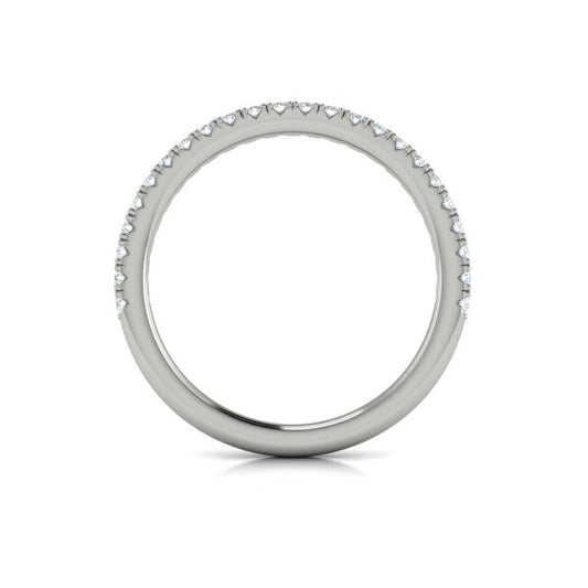 Matching Bands Wedding Band in Platinum by Vlora Bridal