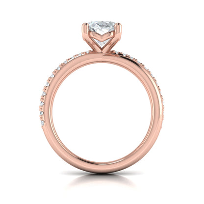 Destiny Oval Engagement Ring