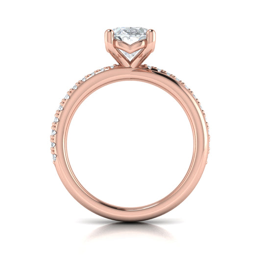 Destiny Oval Engagement Ring