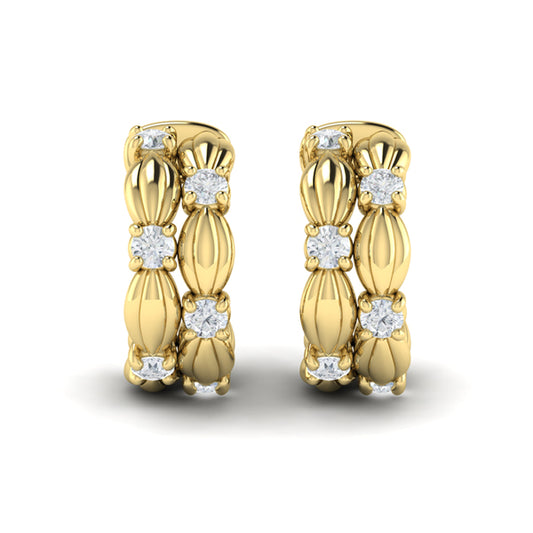 Cascade Hoop Earrings