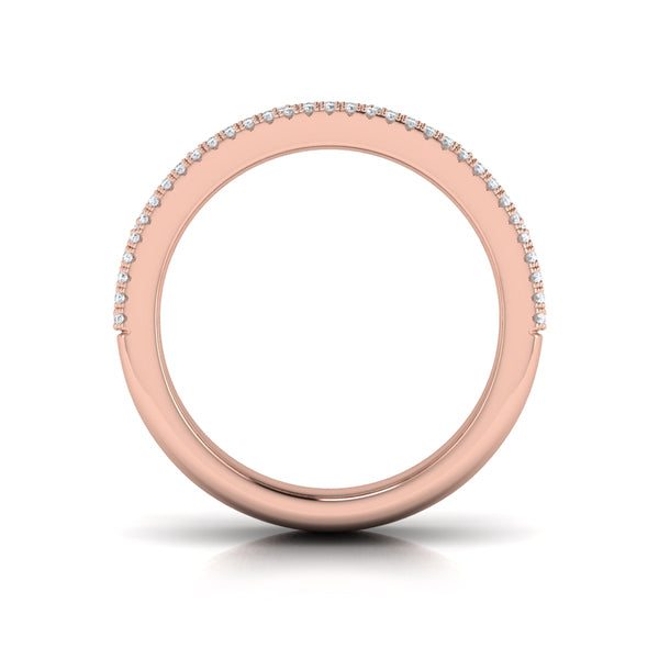 Diamond Baguette Double Row Ring