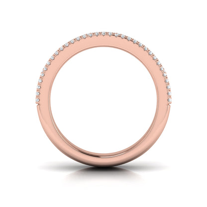 Diamond Baguette Double Row Ring