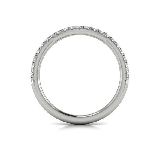 Matching Bands Wedding Band in Platinum by Vlora Bridal