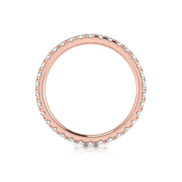 Slim Pave Eternity Ring