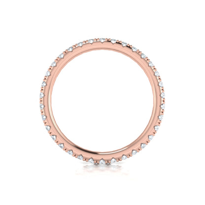 Slim Pave Eternity Ring