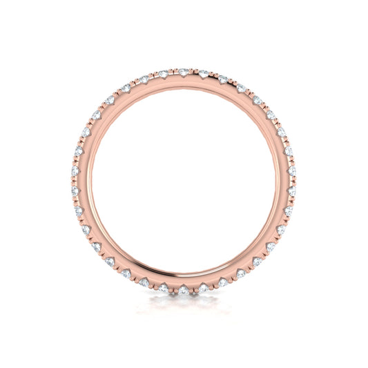 Slim Pave Eternity Ring