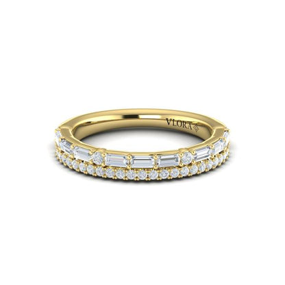 Baguette Duo Stackable Band