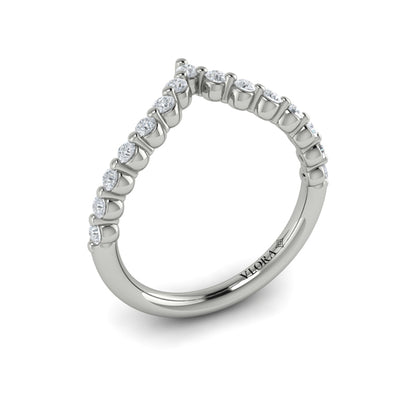 Diamond  Chevron Ring