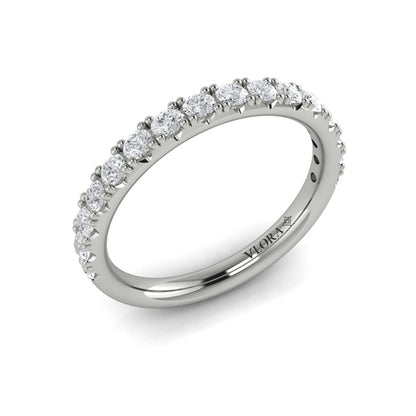 Matching Bands Wedding Band in Platinum by Vlora Bridal