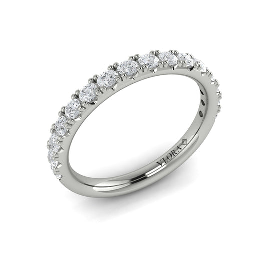 Matching Bands Wedding Band in Platinum by Vlora Bridal