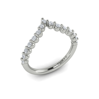 Diamond Chevron Ring
