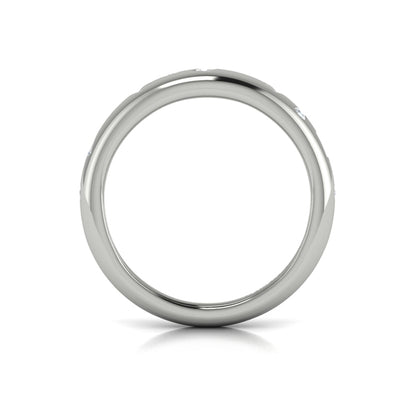 Multi Baguette and Round Dome Diamond Ring