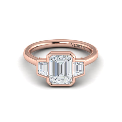 Architectural Elegance Engagement Ring