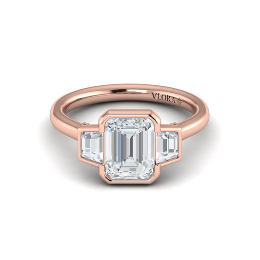 Architectural Elegance Engagement Ring