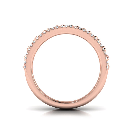 Diamond Multi-Row Statement Ring