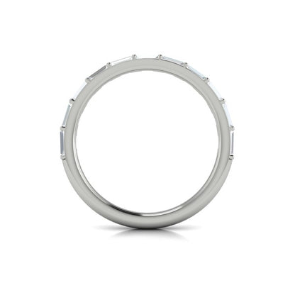 Matching Band for Serenity Oval Hidden Halo Engagement Ring