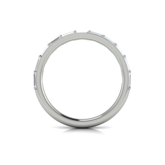 Matching Band for Serenity Oval Hidden Halo Engagement Ring