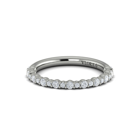 Matching Bands Wedding Band in Platinum by Vlora Bridal