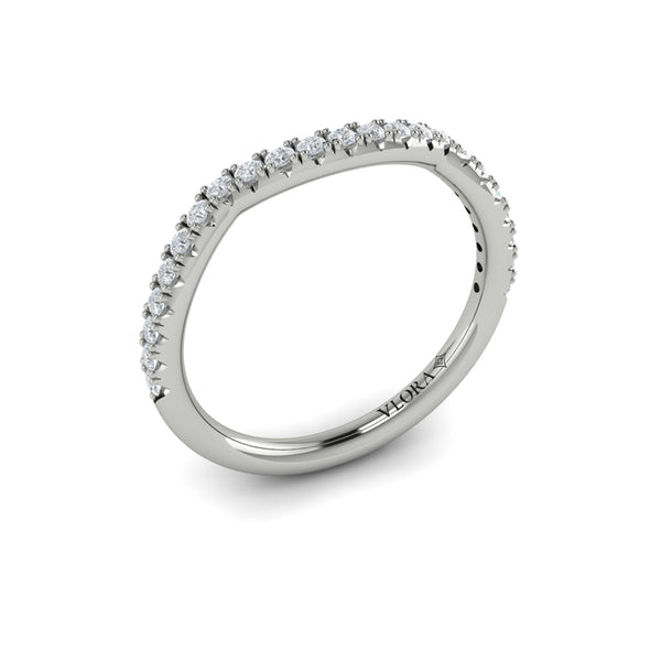 Matching Bands Wedding Band in Platinum by Vlora Bridal
