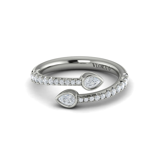 Diamond Double Wrap Ring