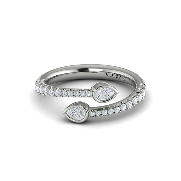Diamond Ring from SOFIA Collection in Platinum