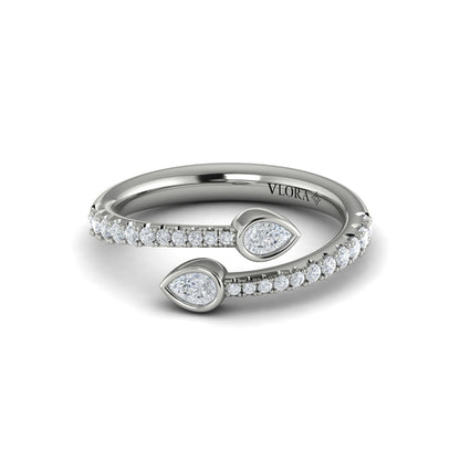 Diamond Ring from SOFIA Collection in Platinum