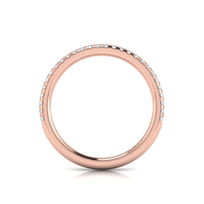 Matching Band for the Bezel Three-Stone Engagement Ring