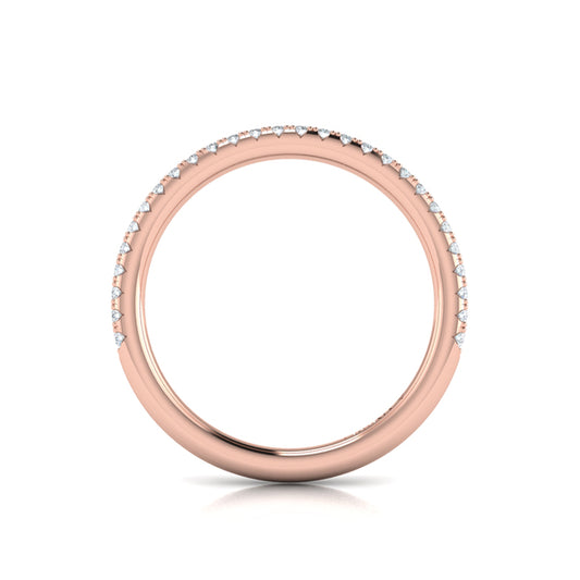 Matching Band for the Bezel Three-Stone Engagement Ring