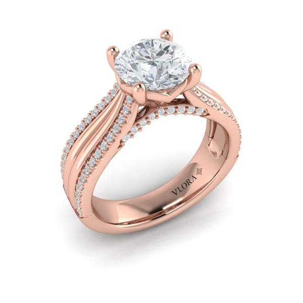 Cathedral of Joy Engagement Ring