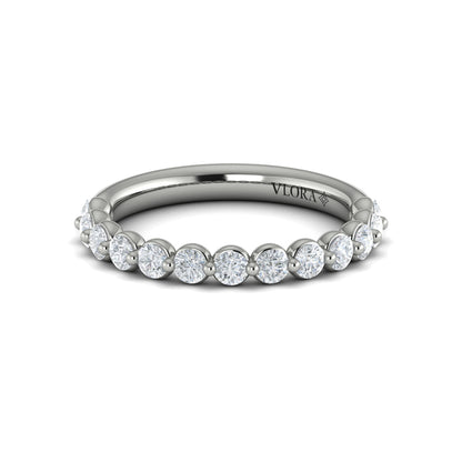 Refined Round Diamond Band