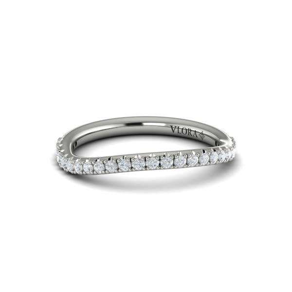 Matching Bands Wedding Band in Platinum by Vlora Bridal