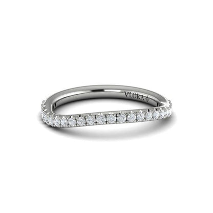 Matching Bands Wedding Band in Platinum by Vlora Bridal