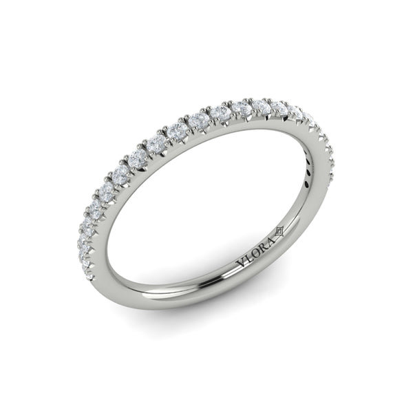 Matching Bands Wedding Band in Platinum by Vlora Bridal
