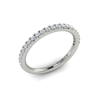 Matching Bands Wedding Band in Platinum by Vlora Bridal