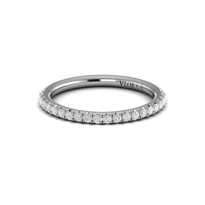 Matching Band for Signature Solitaire Emerald Cut Bezel Engagement Ring