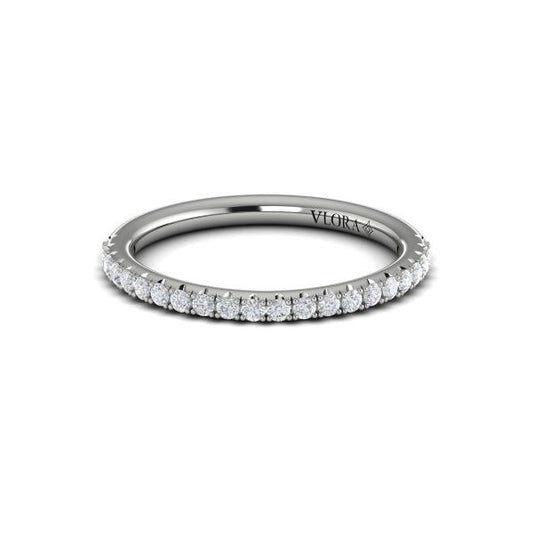 Matching Band for Signature Solitaire Emerald Cut Bezel Engagement Ring