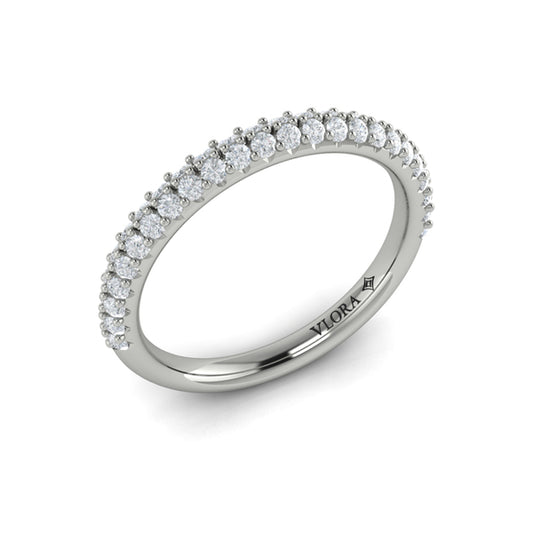 Matching Bands Wedding Band in Platinum by Vlora Bridal