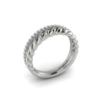 Twist Double Ring