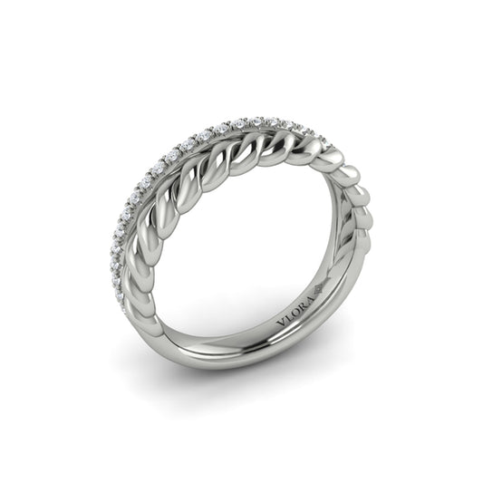 Twist Double Ring