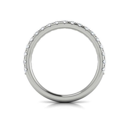 Matching Band for Graceful Trio Three Stone Engagement Ring