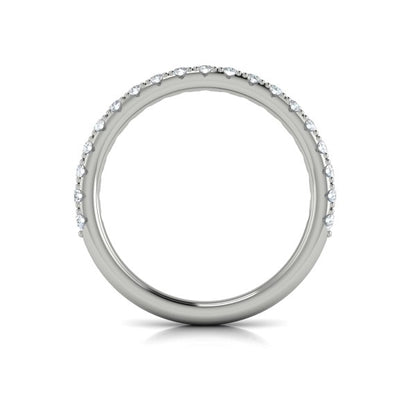Matching Bands Wedding Band in Platinum by Vlora Bridal