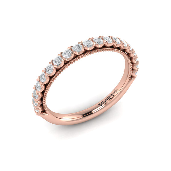 Matching Band for Timeless Pear Halo Engagement Ring