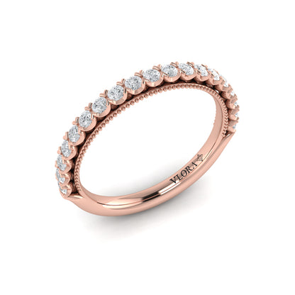 Matching Band for Timeless Pear Halo Engagement Ring