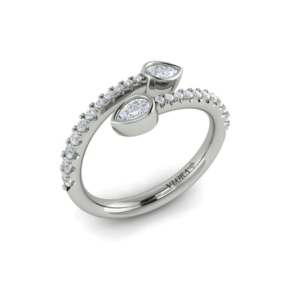 Diamond Double Wrap Ring