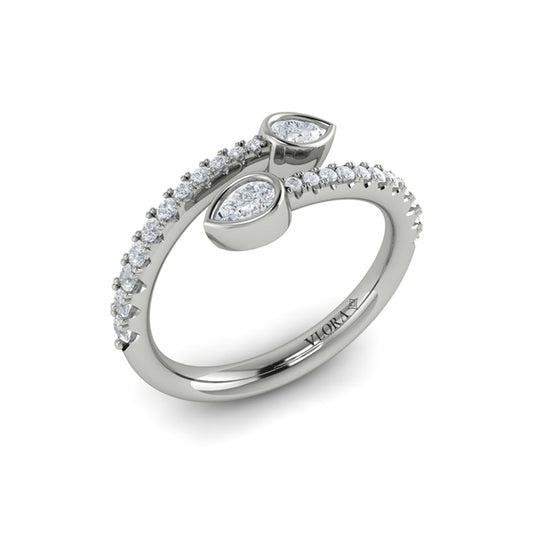 Diamond Double Wrap Ring