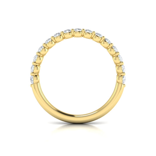 Round Diamond Set Band