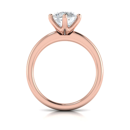 Elevated Brilliance Solitaire Engagement Ring