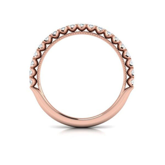 Matching Band for Timeless Pear Halo Engagement Ring