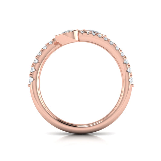 Diamond Double Wrap Ring